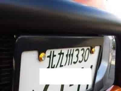 ナンバーフレームは車検通るの?これから厳しくなる基準